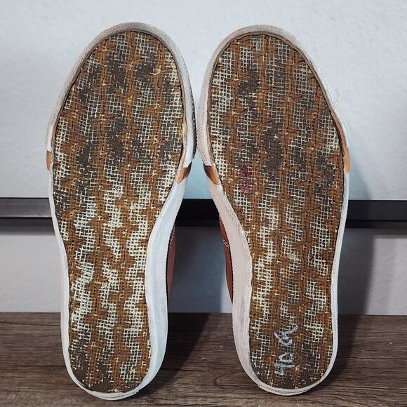 Frye Greene Tall Lace Men's Distressed Leather Shoes Sneakers Size 7.5 Brown - Picture 6 of 9